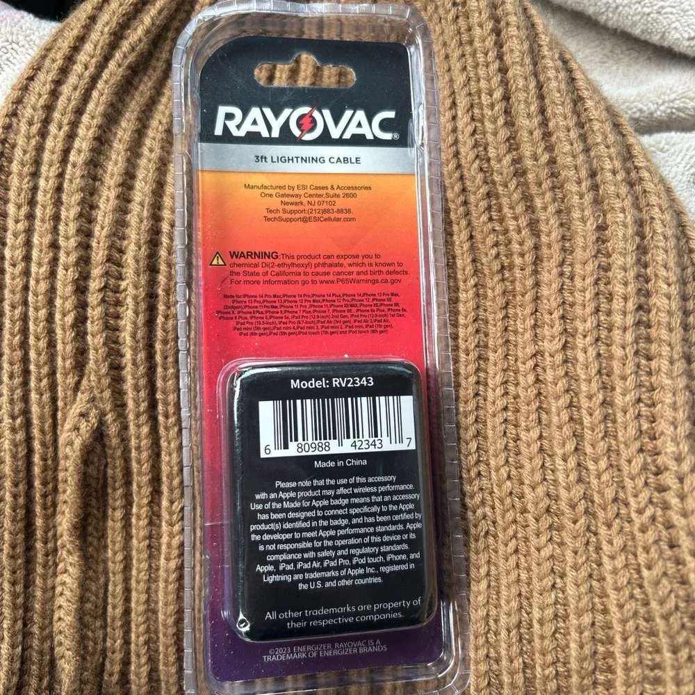 Purple Lightning Cable for iPhone/iPad/iPod